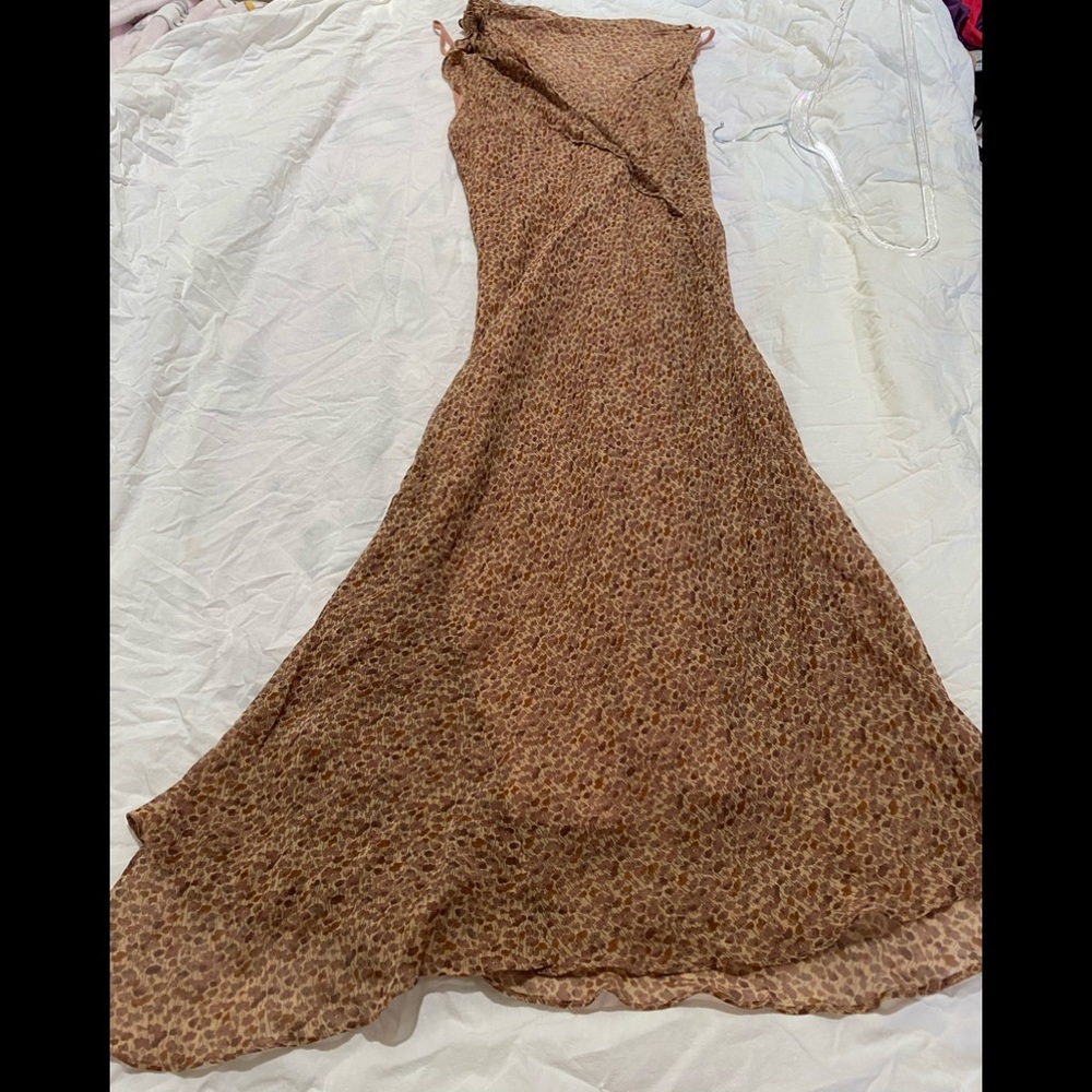 Max Studio 100% Silk 2 Piece Dress